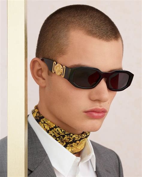 versace sunglasses goggles|male Versace glasses.